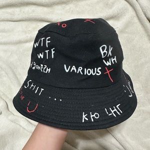Graphic Letter Bucket Hat
